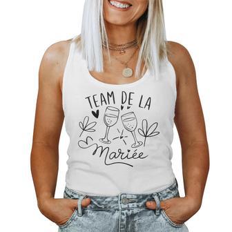 Team Mariée Evjf Déguisement Humour Enterrement Débardeur pour femme - Cadeauxyz