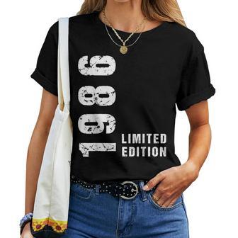 40 Cumpleaños 1986 40 Años Hombre Intage 1986 Camiseta de mujer - Regaloses