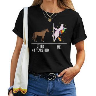 44 ° Compleanno Unicorno Divertente 44 Anni Altro Io Donne Maglietta da donna - Novitaregali
