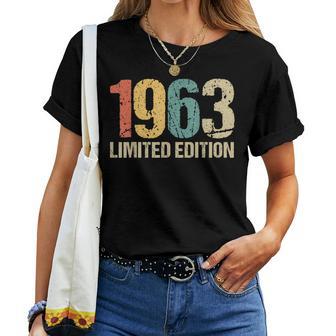 63 Cumpleaños Hombre 63 Años 1963 Regalo Decorativo Divertido Camiseta de mujer - Regaloses