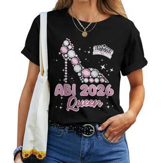 Abitur Queen Abi 2026 Abiturientinnen Lustiges Abitur T-shirt Frauen - Seseable