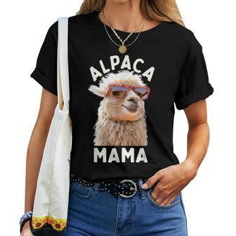 Alpaca Mama Alpaca Mamma Lama Festa Della Mamma Alpaca Maglietta da donna - Novitaregali