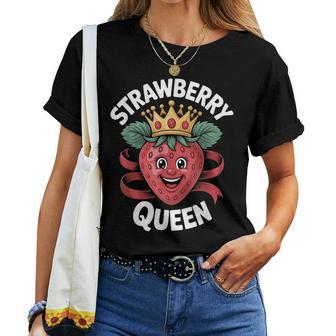 Arte De Fresa Divertido Para Es Frutas Para Niñas Camiseta de mujer - Regaloses