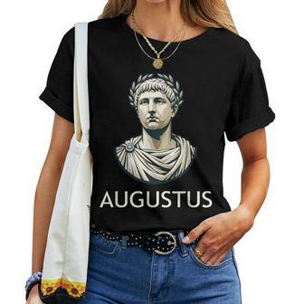 Augusto Emperador De Roma Antigua Roma Camiseta de mujer - Regaloses