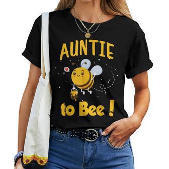 Auntie To Bee Being An Auntie Camiseta de mujer - Regaloses