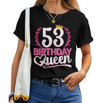 Birthday Queen 53 Maglietta da donna - Novitaregali