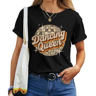 Bola De Discoteca Retro Dancing Queen Camiseta de mujer - Regaloses