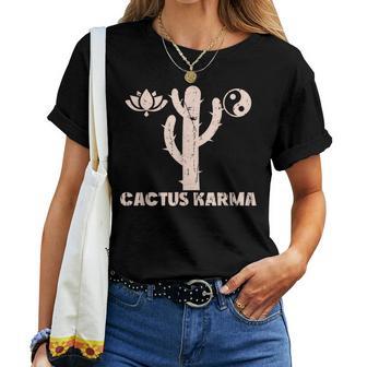 Cactus Karma Cactus T-shirt femme - Cadeauxyz