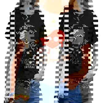 Cadeaux De Rétablissement Amusants Pour S Et Hommes I Do All My Owntunts T-shirt femme - Cadeauxyz