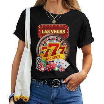 Casinos De Jeu De Hasard À Lasegas Nevada T-shirt femme - Cadeauxyz