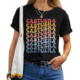 Castuera City Groovy Retro Camiseta de mujer - Regaloses