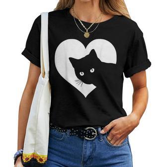Cat Lover Who Loves Cats For Girls Camiseta de mujer - Regaloses