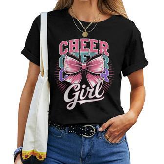 Cheer Ragazza Cheerleader Ragazza Cheerleader Maglietta da donna - Novitaregali