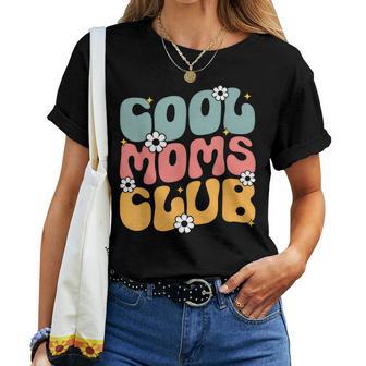 Cool Moms Club Groovy Mamma Festa Della Mamma Corrispondenza Famiglia 60S Maglietta da donna - Novitaregali