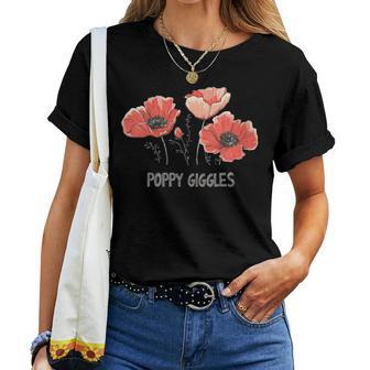 Costume D'été Coquelicot Giggles T-shirt femme - Cadeauxyz