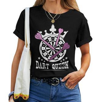 Dart Queen Para El Jugador Yentiladores De Dardos Es Camiseta de mujer - Regaloses