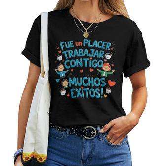 Despedida Compañera Y Compañero De Trabajo Regalo Cuello Camiseta de mujer - Regaloses