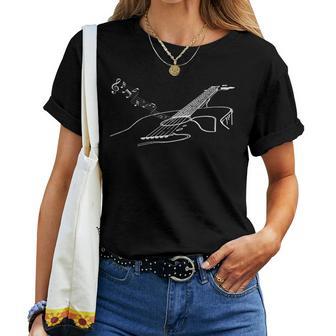 Divertida Guitarra Acústica Para Músicos Y Guitarristas Para Hombres Y Es Camiseta de mujer - Regaloses