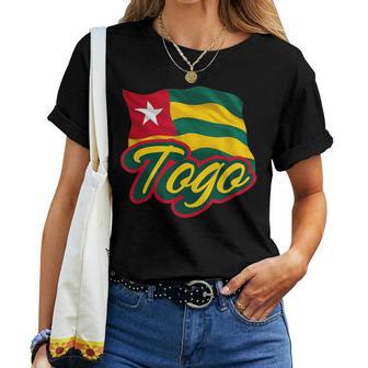 Drapeau Togolais Patriotique Africain Pour Hommes S Enfants Togo T-shirt femme - Cadeauxyz