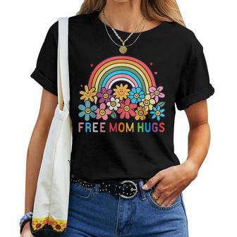 Free Mom Hugs Rainbow Lgbt Gay Lesbisch Transgender Pride T-shirt Frauen - Seseable