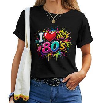 Fun Times I Love The 80S Throwback Un Classique Rétro Des Années 80 T-shirt femme - Cadeauxyz