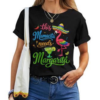 Mama Needs A Margarita For Mom Cinco De Mayo Women T-shirt | Mazezy