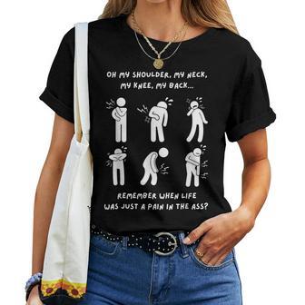 Old People 50Th 60Th 70Th Birthday Fathers Day Women T-shirt | Seseable UK