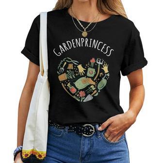 Garden Princess Asignación Huerto Jardinero Floristería Camiseta de mujer - Regaloses