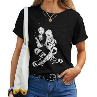 Gothcore Esthétiquepookyibes Witchy Goth Mom T-shirt femme - Cadeauxyz