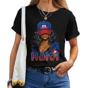 Haitian Girl Flag Day Haiti Independence Day Woman Women T-shirt | Seseable UK