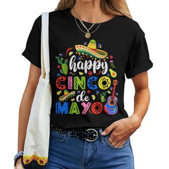Happy Cinco De Mayo Fiesta Mexican Party 5 De Mayo Women Women T-shirt | Mazezy