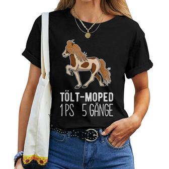 Islandpferd Isländer Islandpony Pferde Mädchen Tölt T-shirt Frauen - Seseable