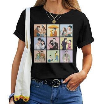 Kdrama Fangirl Merch Coreano Drama Amante Kawaii Corea Delud Maglietta da donna - Novitaregali
