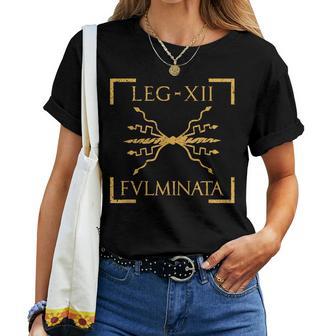 Legio Xii Fulminata Legión Militar De La Antigua Roma Camiseta de mujer - Regaloses