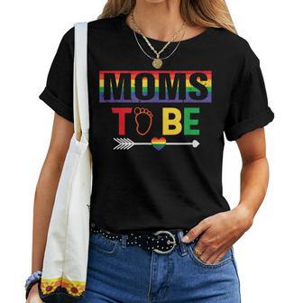 Lgbt Mamme Per Essere Gravidanza Annuncio Mamma Gay Maglietta da donna - Novitaregali