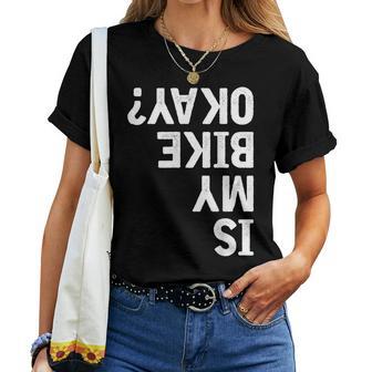Lustiges Fahrrad Fahrradfahrer Unfall Geschenk Biker T-shirt Frauen - Seseable