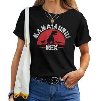 Mamasaurio Regalo Del Día De La Madre T Rex Dinosaurio Camiseta de mujer - Regaloses