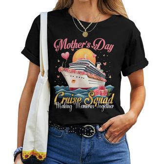 Mother's Day Cruise Cruising Squad 2026 Mom Vacation Women T-shirt | Mazezy