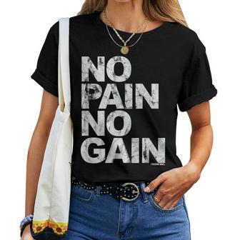 No Pain No Gain Allenamento Uomini Donne Maglietta da donna - Novitaregali