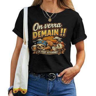 Onerra Demain Cadeau Homme Humour Original Drole T-shirt femme - Cadeauxyz