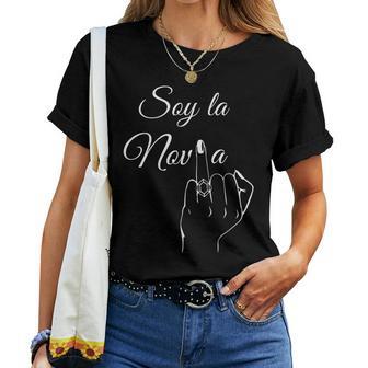Oy La Novia Despedida Deoltera Para La Novia Boda In Mangas Camiseta de mujer - Regaloses