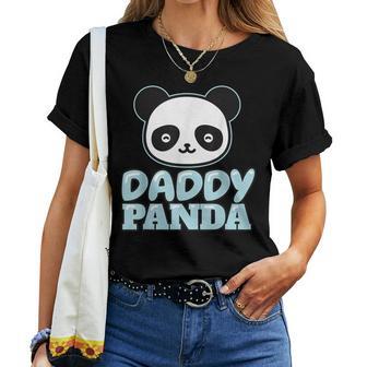 Papà Panda Bear Papà Festa Del Papà Panda Maglietta da donna - Novitaregali