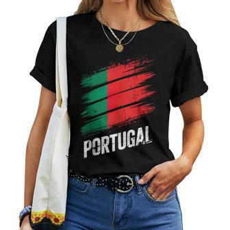 Portugal Niños Niñas Hombres Es Portugués Portugal In Mangas Camiseta de mujer - Regaloses