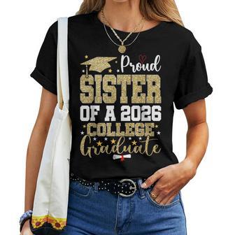 Proud Sister Of A 2026 College Graduate Women T-shirt | Mazezy