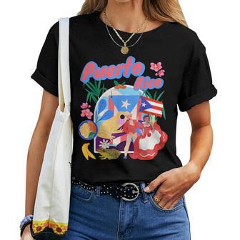 Puerto Rican Outfit Idee Für Frauen & Puerto Rico Flagge T-shirt Frauen - Seseable