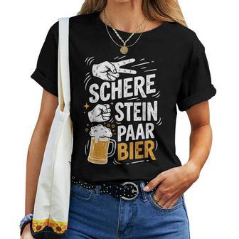 Scheretein Paar Bier Lustiges Bier Humor Party Beer T-shirt Frauen - Seseable
