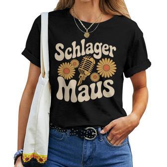 Schlager Mauschlagerparty Jga Frauen Mädelschlagermaus T-shirt Frauen - Geschenkecke