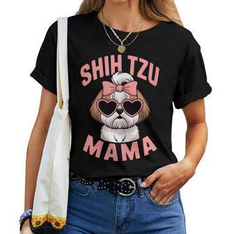 Shih Tzu Mamma Divertentehih Tzu Maglietta da donna - Novitaregali