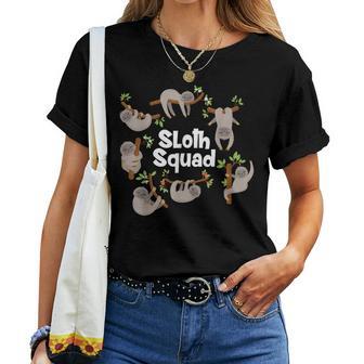 Sloth Heartbeat Familyloths Animal Cool Birthday Gif Maglietta da donna - Novitaregali