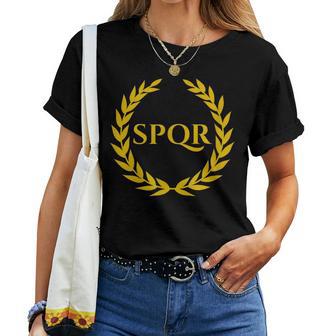 Spqr Imperio Romano Camiseta de mujer - Regaloses
